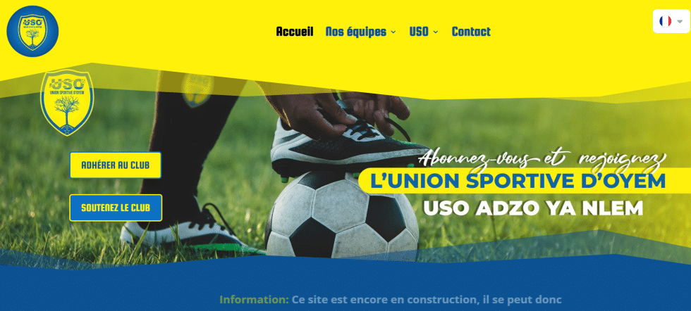 Aperçu du projet Union Sportive d’Oyem